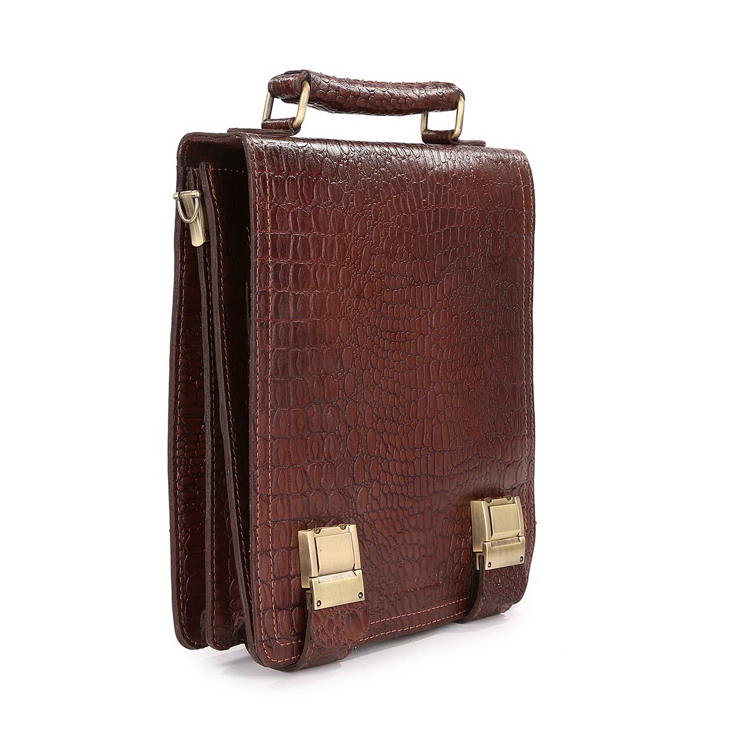 کیف دوشی تمام چرم 0025 (29*24 cm)