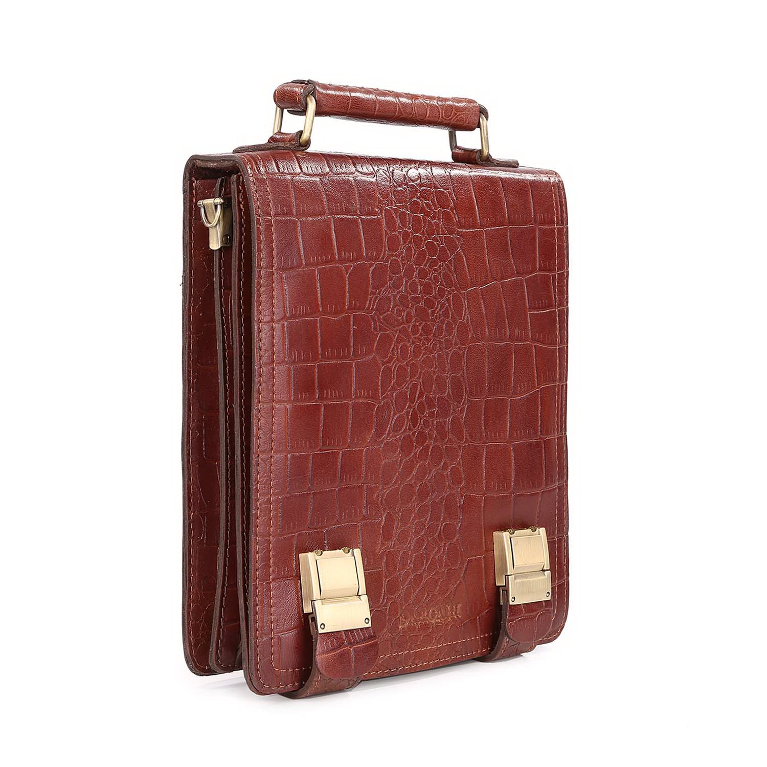 کیف دوشی تمام چرم 0025 (29*24 cm)