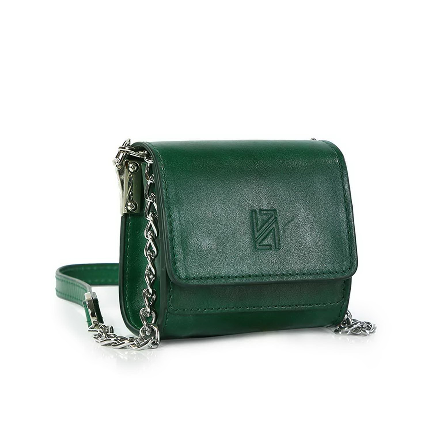 کیف تمام چرم زنانه دوشی 0127( 10 * 11 سانتی متر )