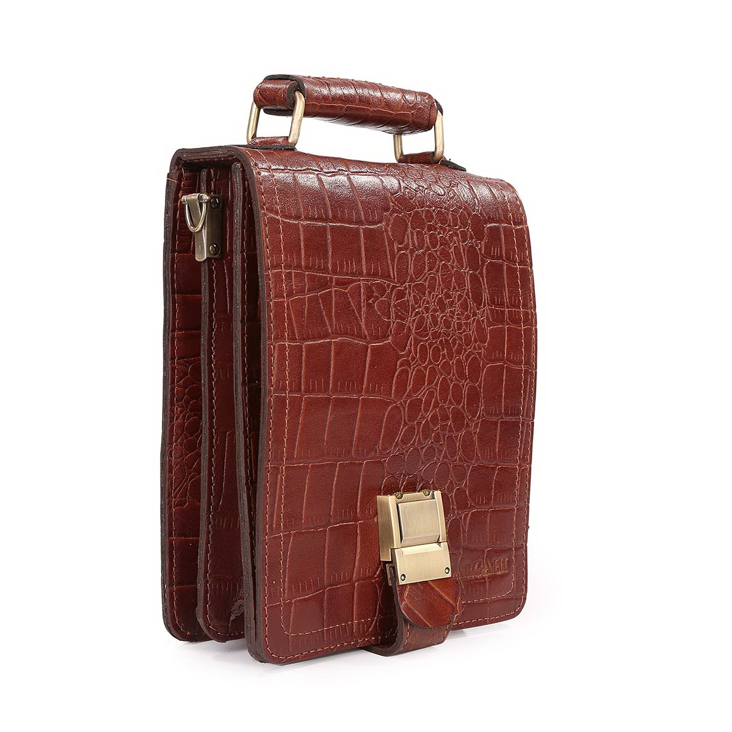کیف دوشی تمام چرم 0026 (24*19 cm)