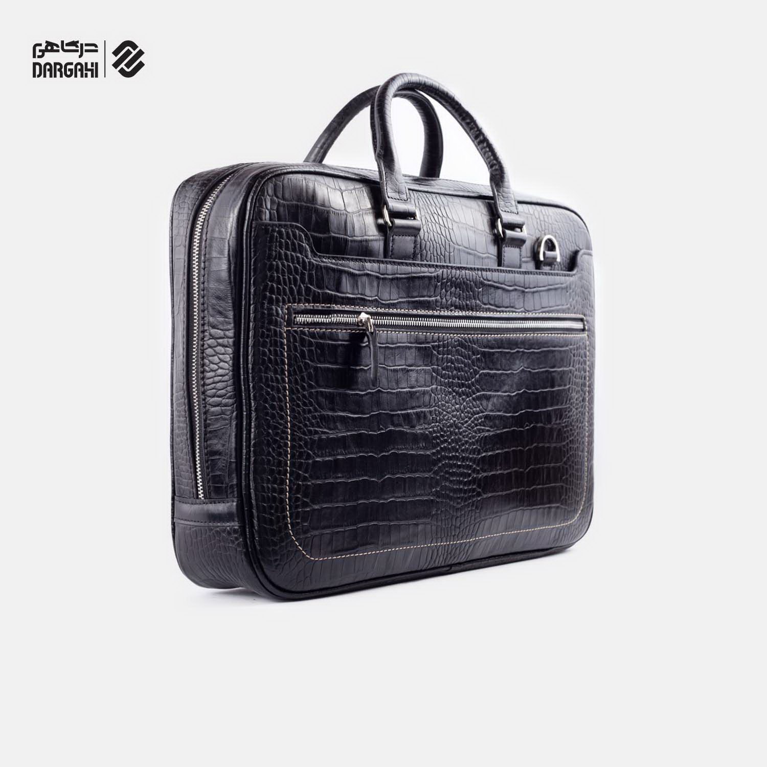 کیف مردانه اداری تمام چرم  0028(30*40)