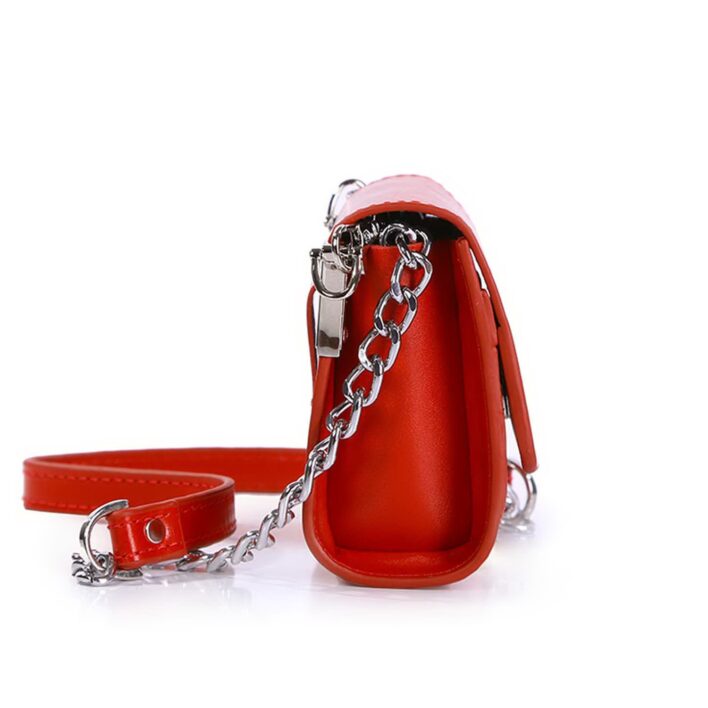 کیف تمام چرم زنانه دوشی 0127( 10 * 11 سانتی متر )