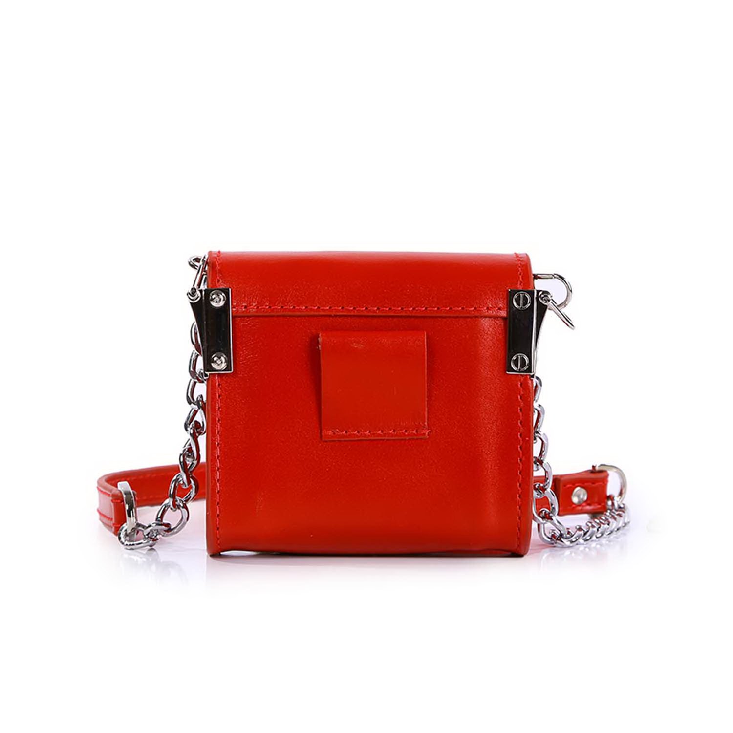 کیف تمام چرم زنانه دوشی 0127( 10 * 11 سانتی متر )